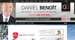 Desktop Screenshot of danielbenoit.com